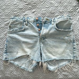 Free people Good times Relaxed denim short